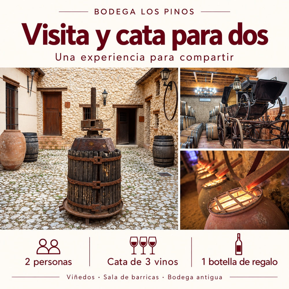 Visita la bodega - Pack 2 personas