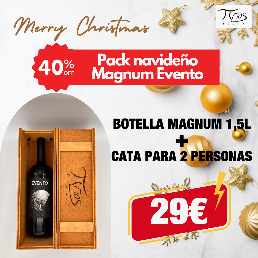 Botella Magnum Evento y cata para dos personas